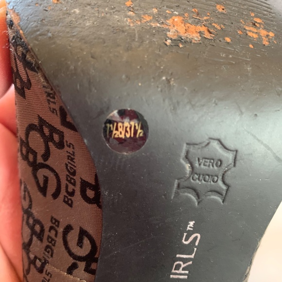 Sexy BCB Girls Open Toe Heels in Black and Gray! - Picture 11 of 11